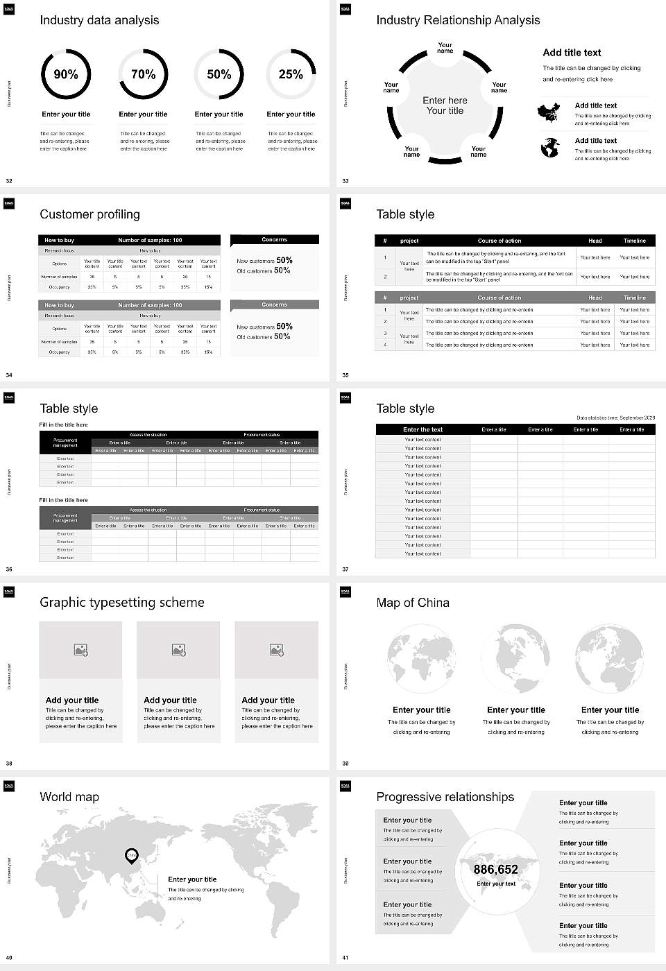 SOAS University of London Competition/Entrepreneurship Contest PPT Template16:9 ratio PPT effect preview image5