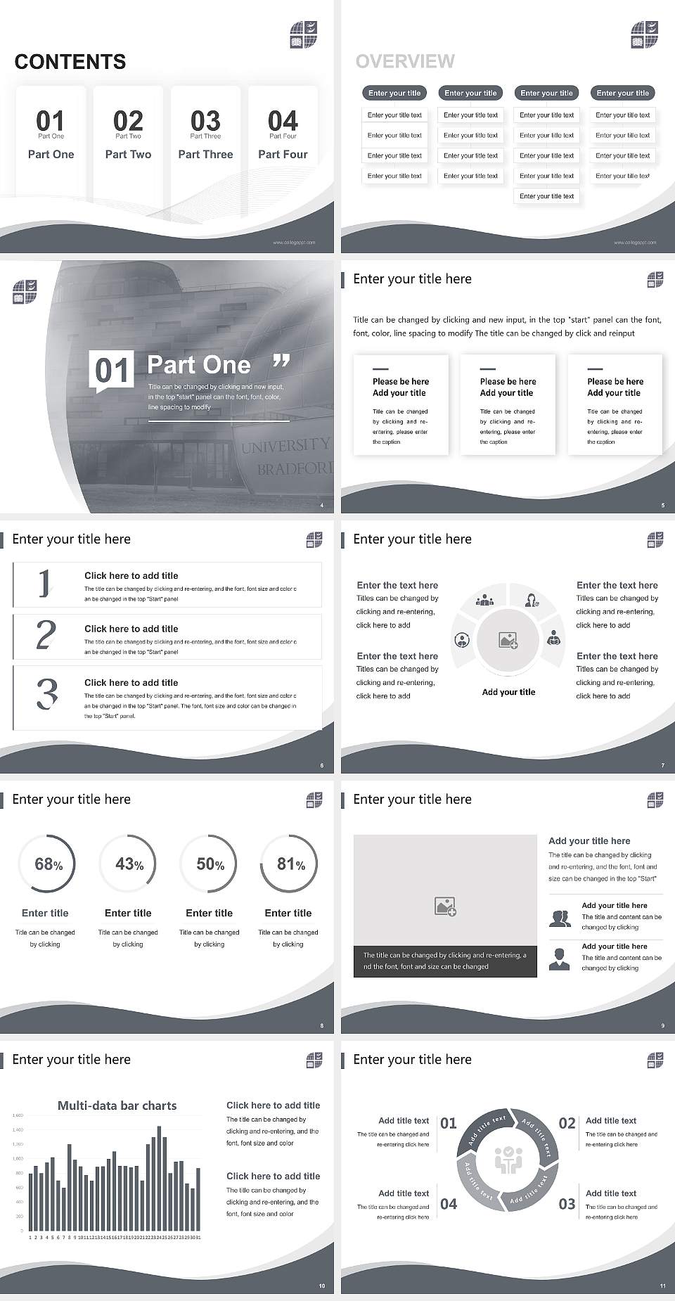 University of Bradford Lecture Sharing and Networking Event PPT Template4:3 ratio PPT effect preview image2