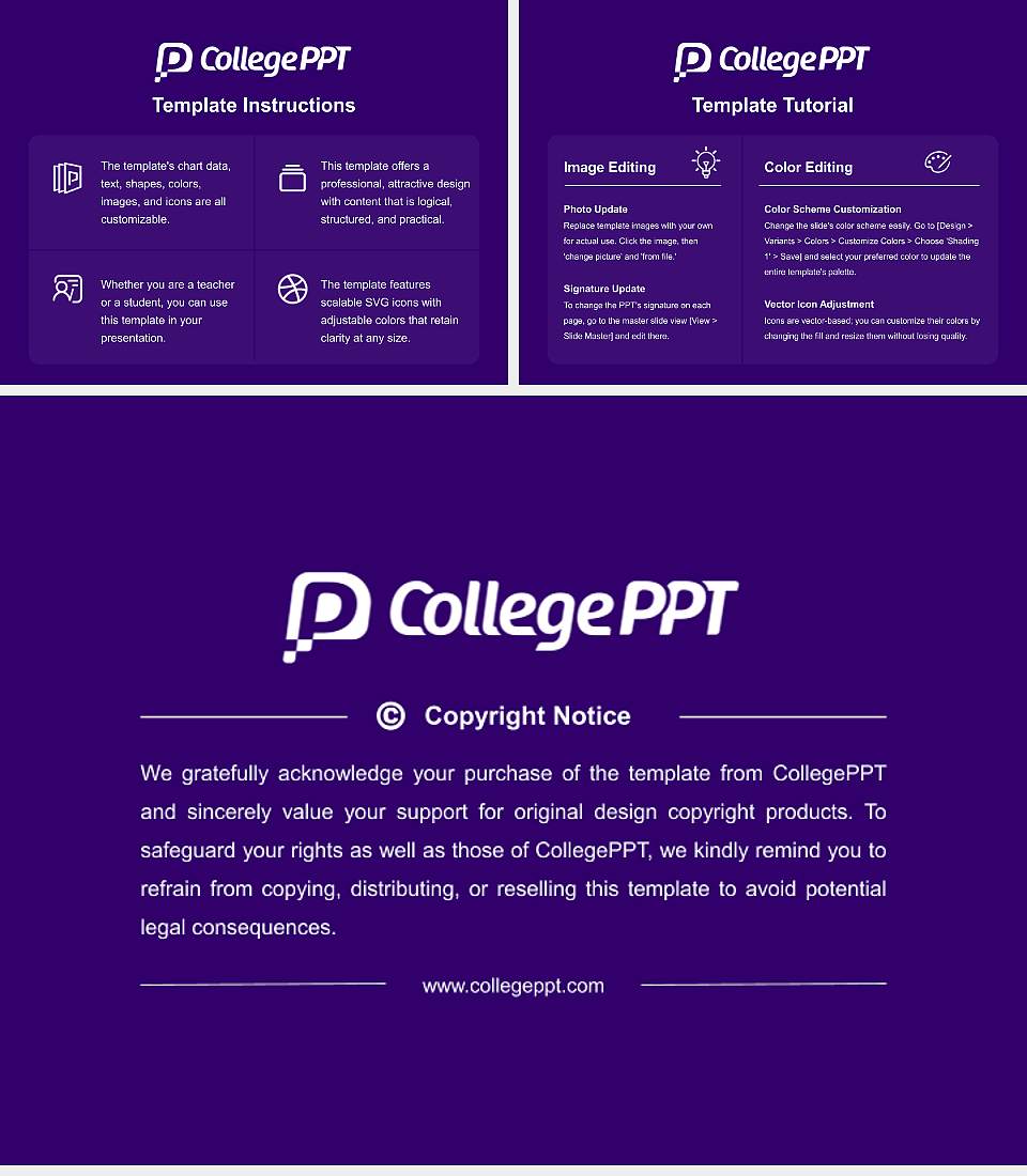 Loughborough University Academic Presentation/Research Findings Report PPT Template4:3 ratio PPT effect preview image5