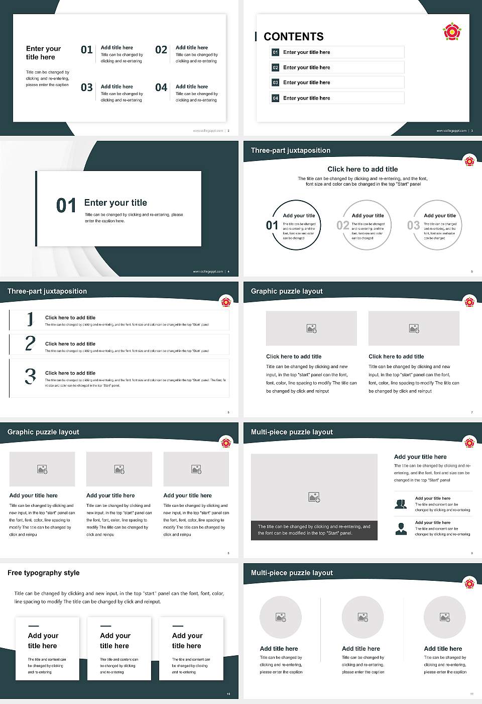 Regent’s University London Academic Presentation/Research Findings Report PPT Template16:9 ratio PPT effect preview image2