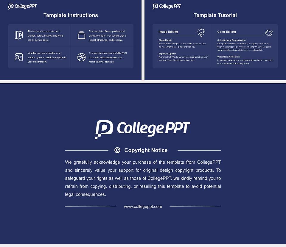 Swansea University Academic Presentation/Research Findings Report PPT Template16:9 ratio PPT effect preview image5