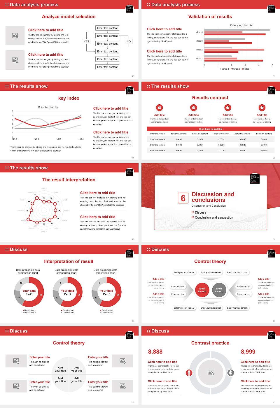 Royal Academy of Music Graduation Thesis Defense PPT Template16:9 ratio PPT effect preview image5