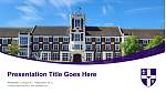 Loughborough University Unterricht Powerpoint Vorlage