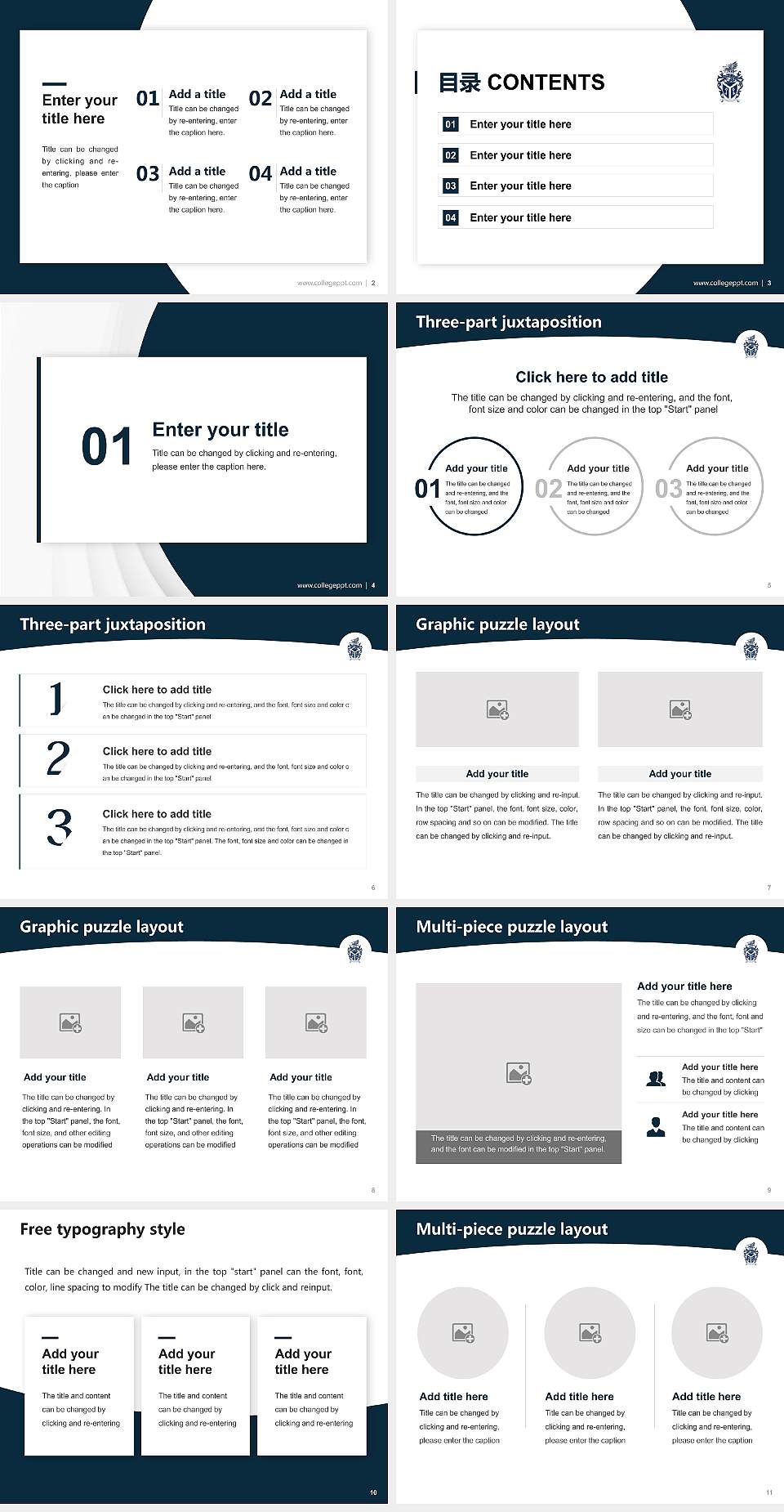 Cardiff Metropolitan University Academic Presentation/Research Findings Report PPT Template4:3 ratio PPT effect preview image2