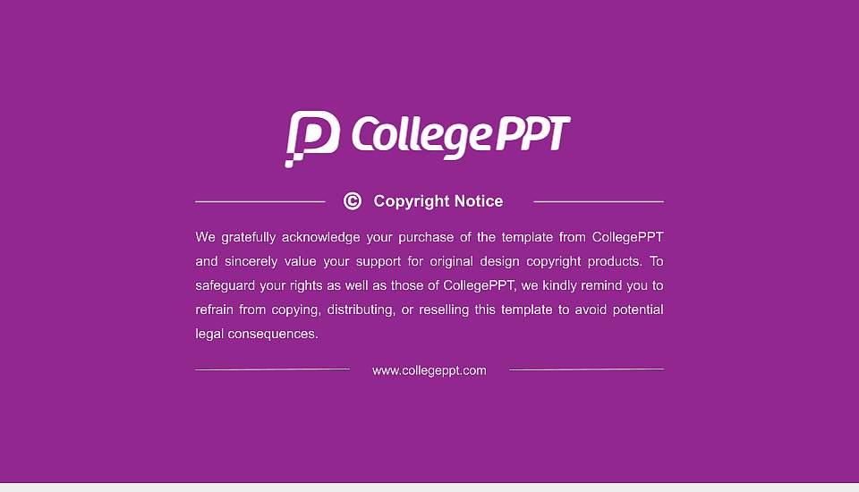 University of Law General Purpose PPT Template16:9 ratio PPT effect preview image6