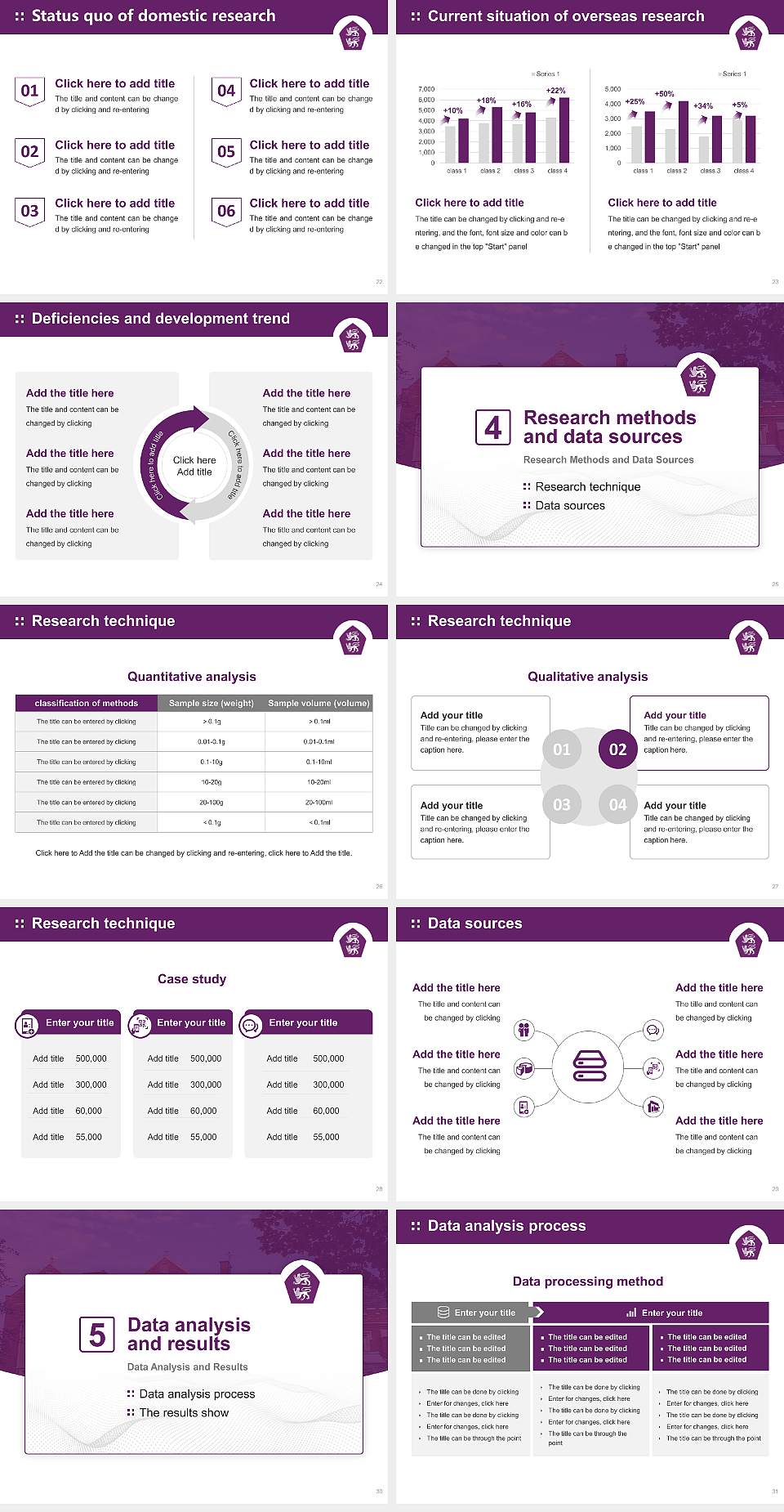 Bishop Grosseteste University Graduation Thesis Defense PPT Template4:3 ratio PPT effect preview image4