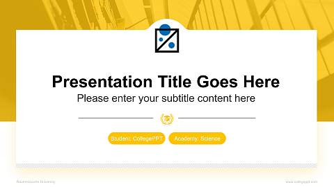 Ravensbourne University National Scholarship Defense PPT Template