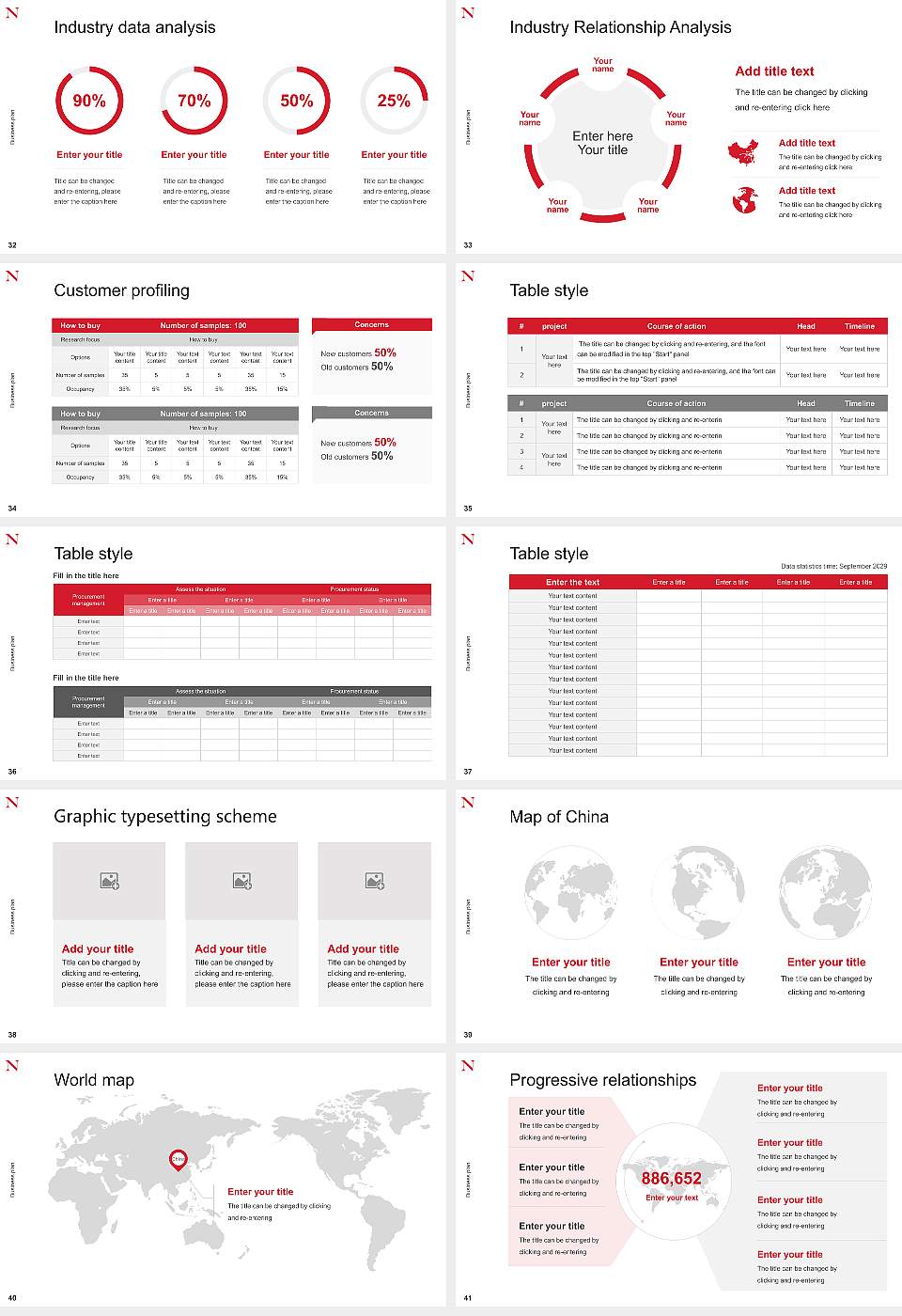 Northeastern University – London Competition/Entrepreneurship Contest PPT Template16:9 ratio PPT effect preview image5