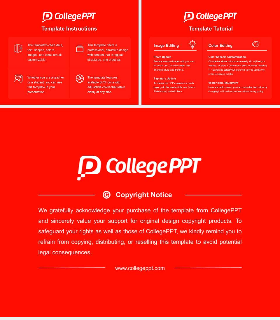 Middlesex University Course/Courseware Creation PPT Template4:3 ratio PPT effect preview image5