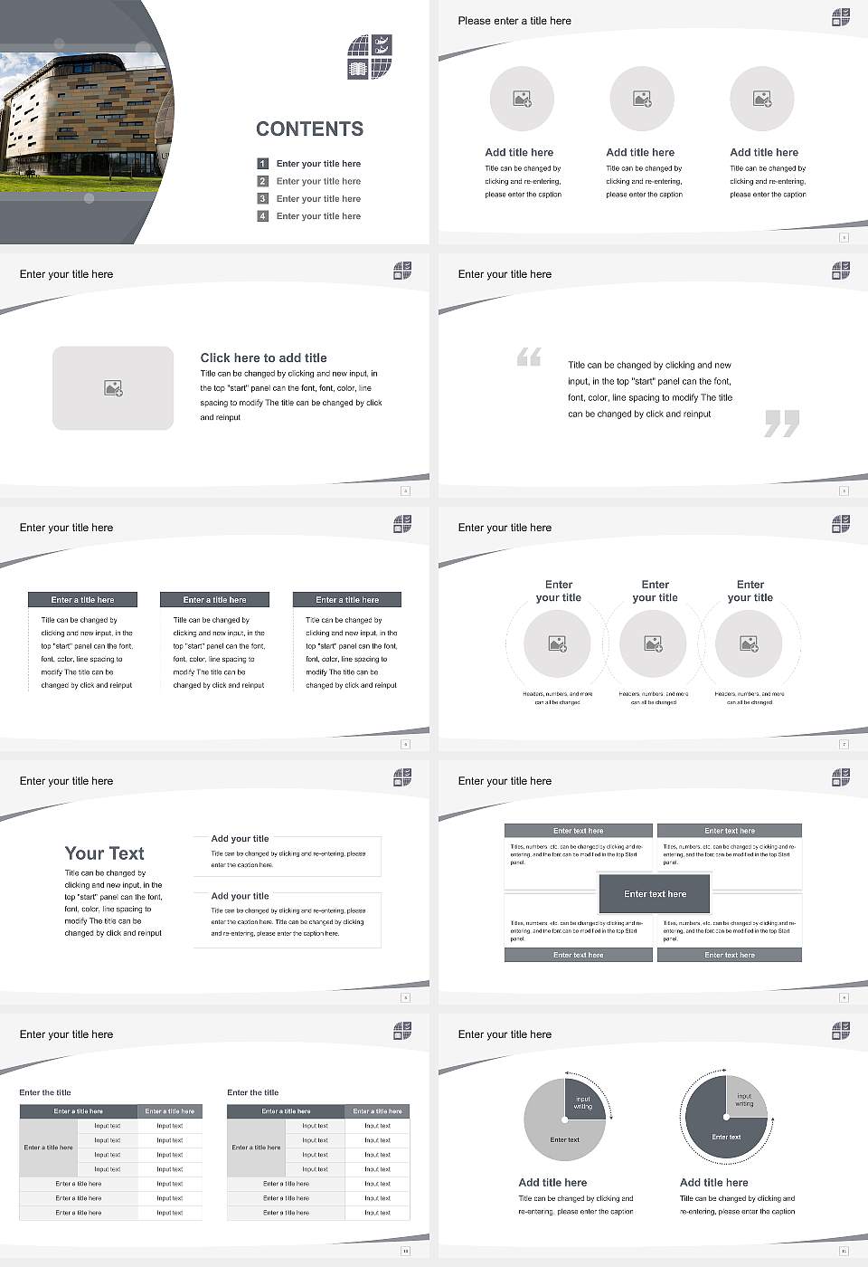 University of Bradford Course/Courseware Creation PPT Template16:9 ratio PPT effect preview image2