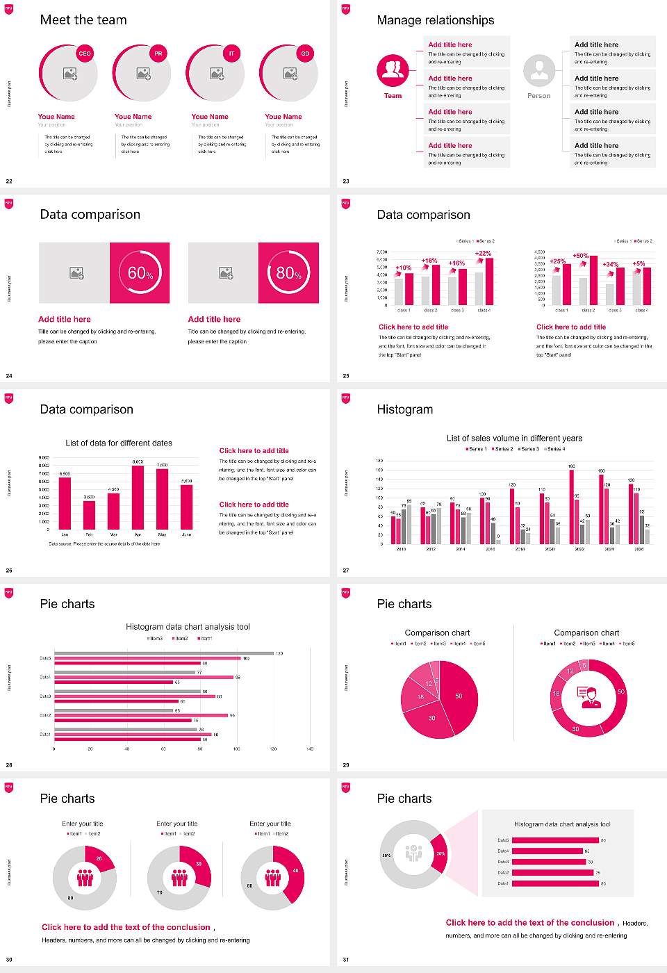 Nottingham Trent University Competition/Entrepreneurship Contest PPT Template16:9 ratio PPT effect preview image4