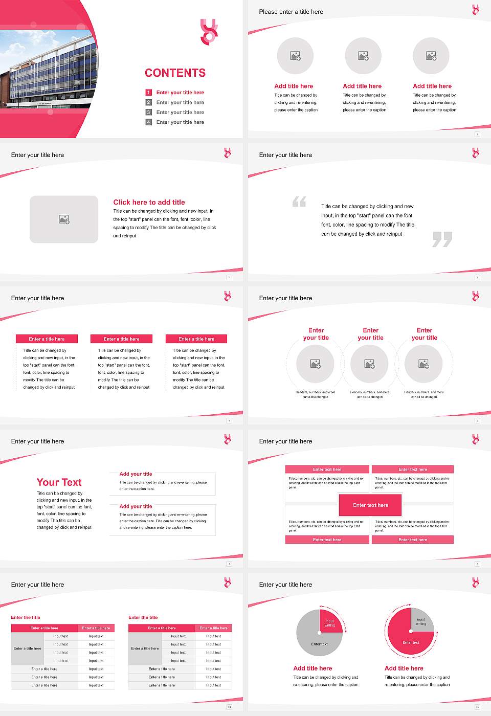 University College of Osteopathy Course/Courseware Creation PPT Template16:9 ratio PPT effect preview image2