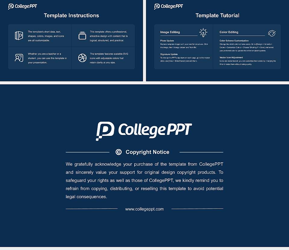 King’s College London Course/Courseware Creation PPT Template16:9 ratio PPT effect preview image5