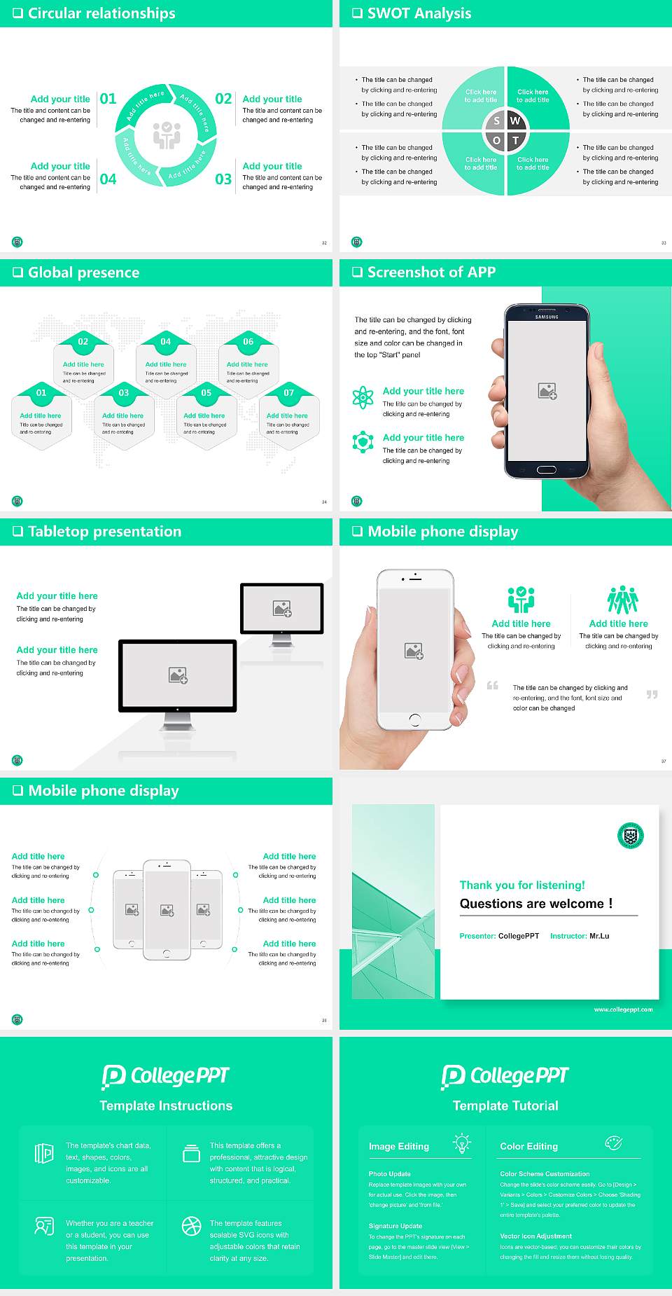 University of Exeter General Purpose PPT Template4:3 ratio PPT effect preview image5
