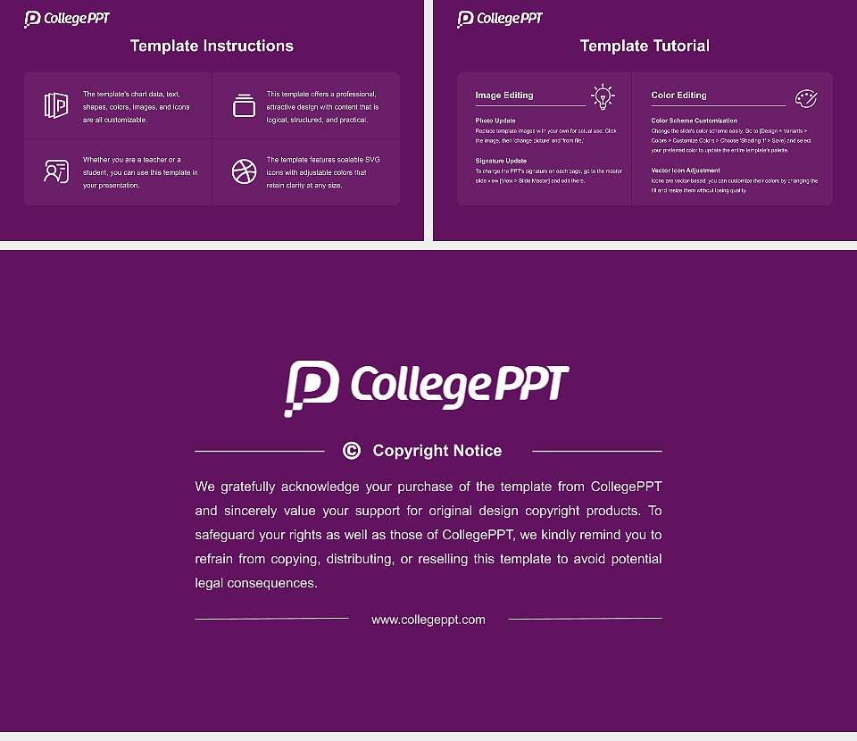 University of Portsmouth Academic Presentation/Research Findings Report PPT Template16:9 ratio PPT effect preview image5
