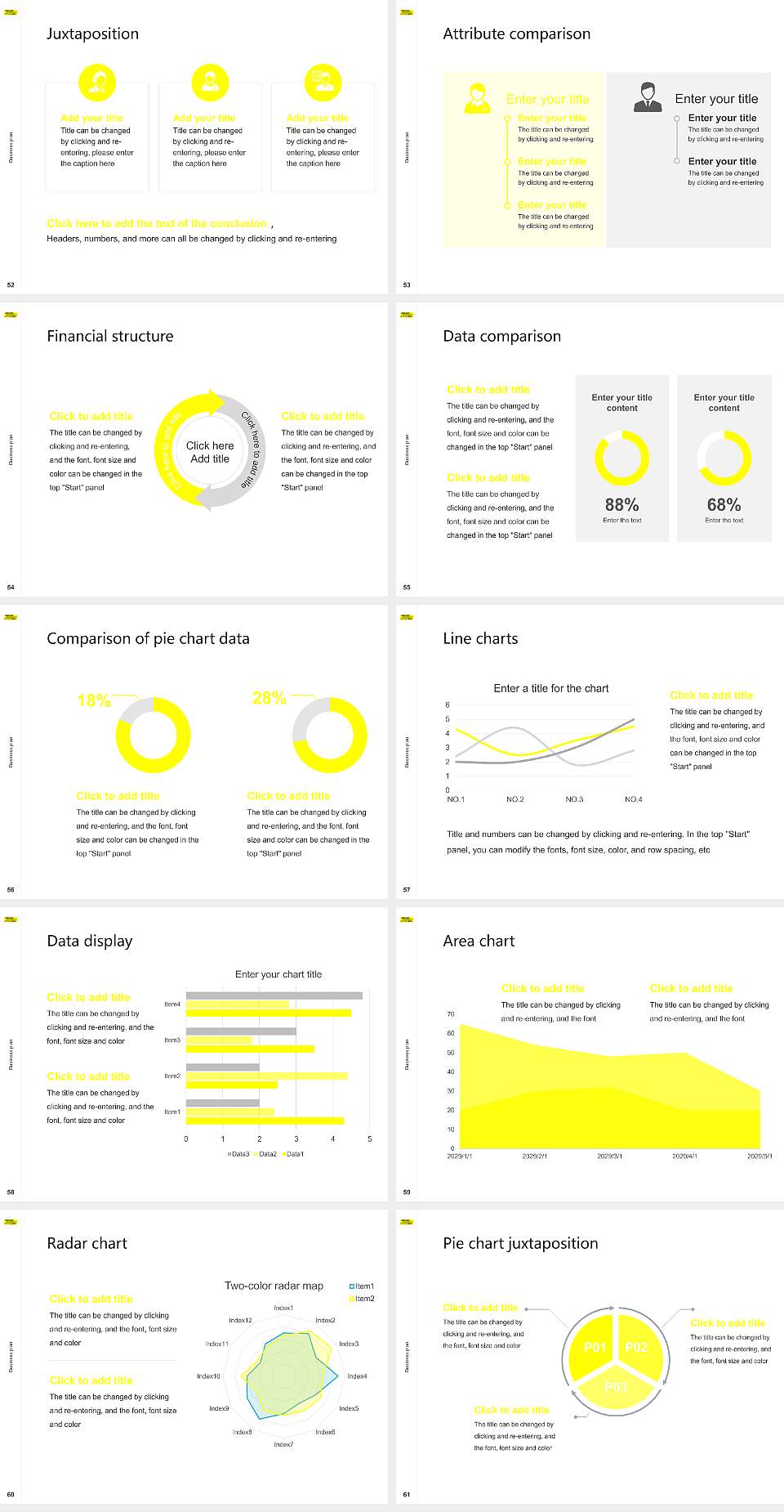 Norwich University of the Arts Competition/Entrepreneurship Contest PPT Template4:3 ratio PPT effect preview image7