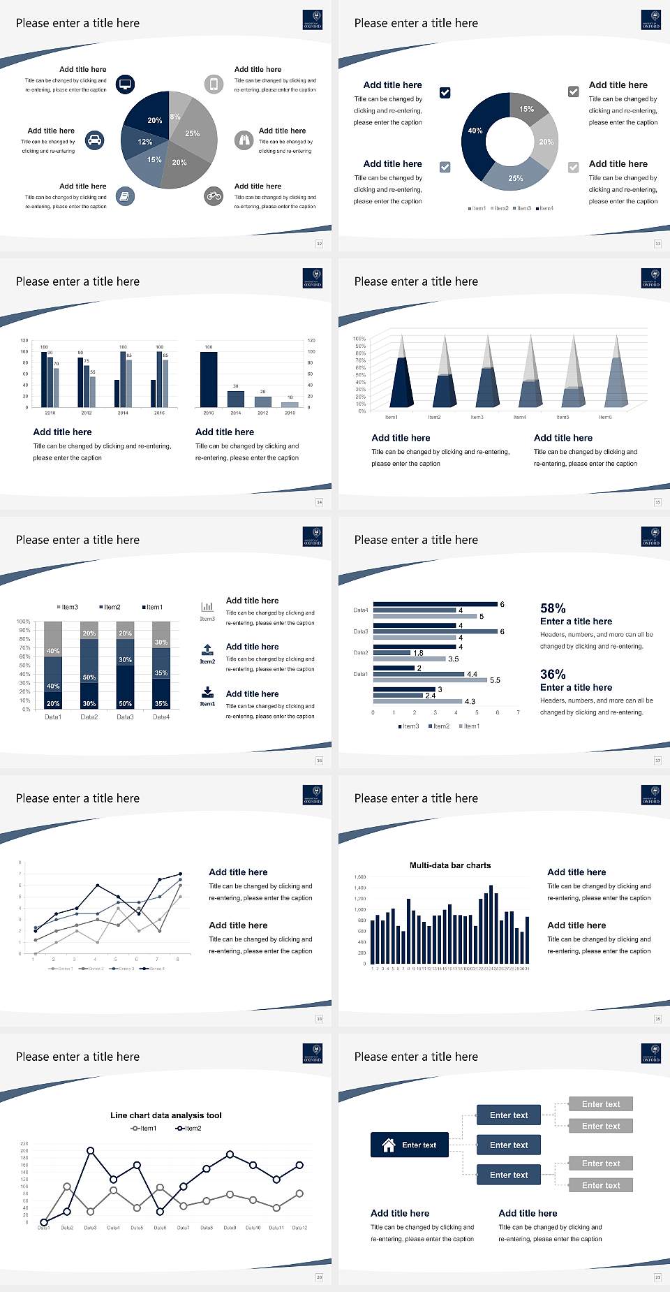 University of Oxford Course/Courseware Creation PPT Template4:3 ratio PPT effect preview image3