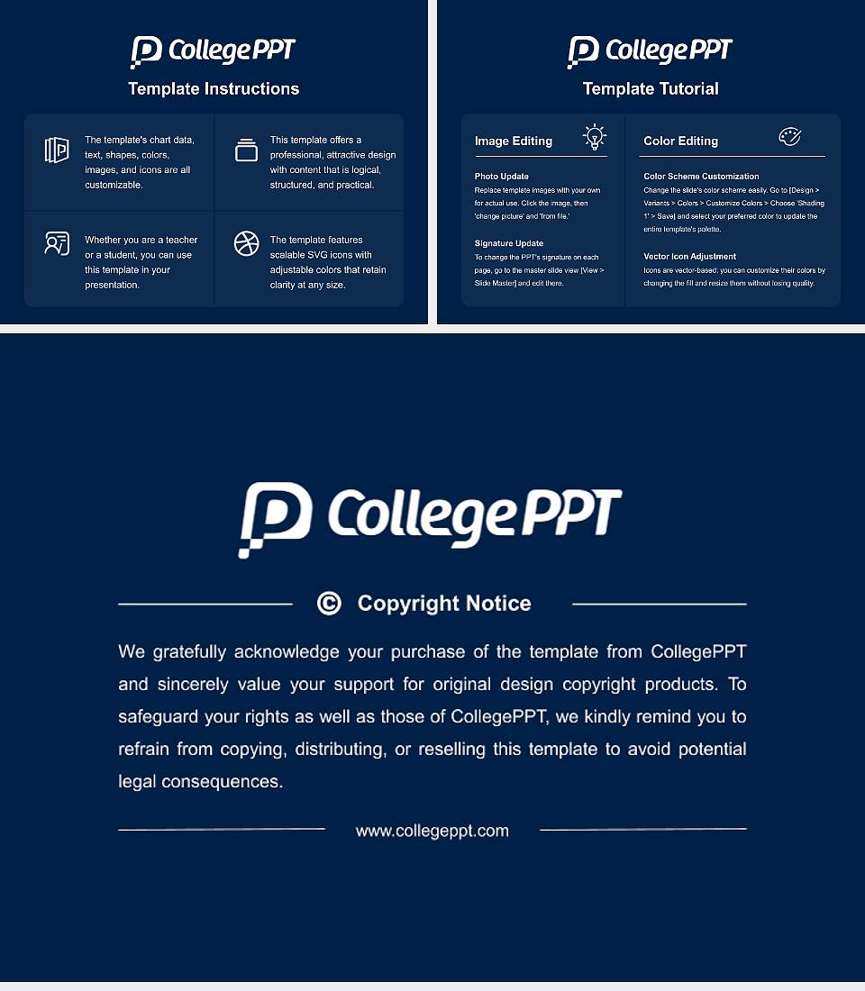 University of Oxford Course/Courseware Creation PPT Template4:3 ratio PPT effect preview image5