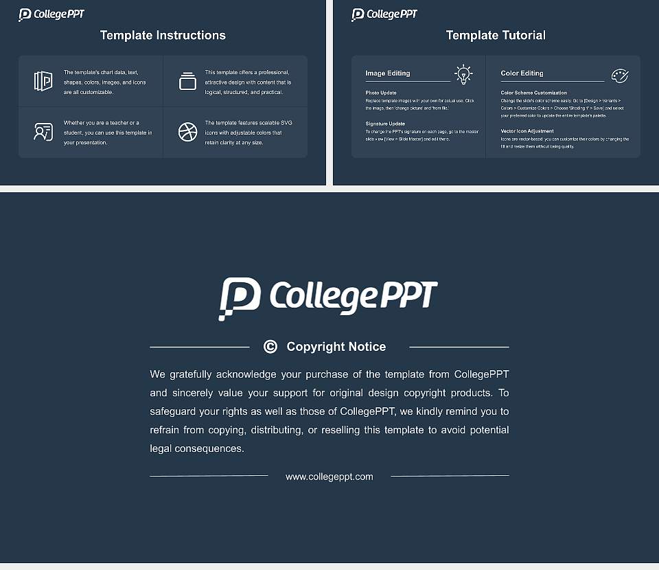 University of Surrey Academic Presentation/Research Findings Report PPT Template16:9 ratio PPT effect preview image5