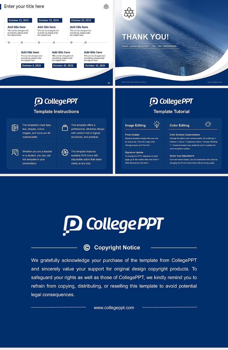 Manchester Metropolitan University Lecture Sharing and Networking Event PPT Template4:3 ratio PPT effect preview image4