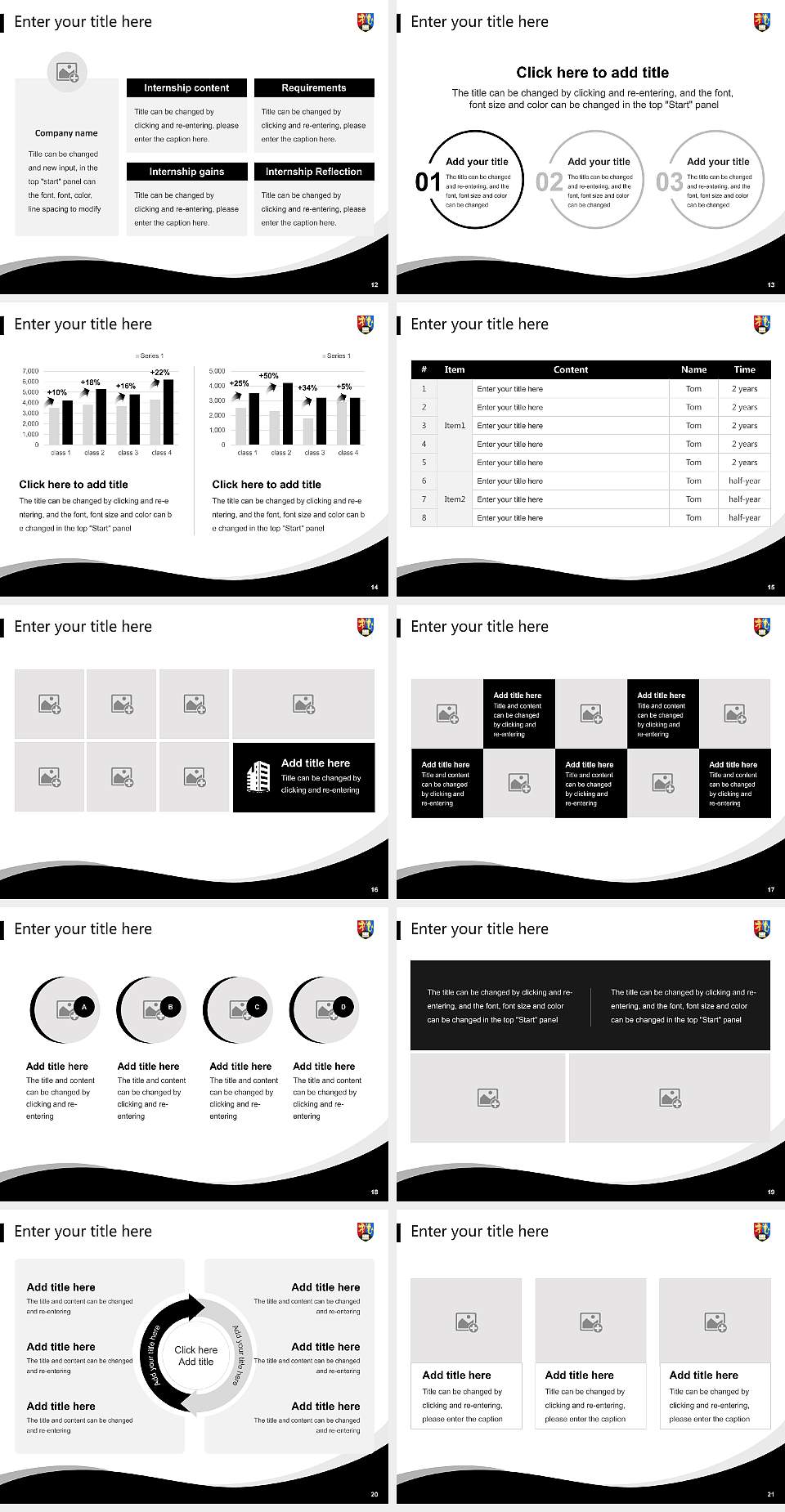 University of Birmingham Lecture Sharing and Networking Event PPT Template4:3 ratio PPT effect preview image3