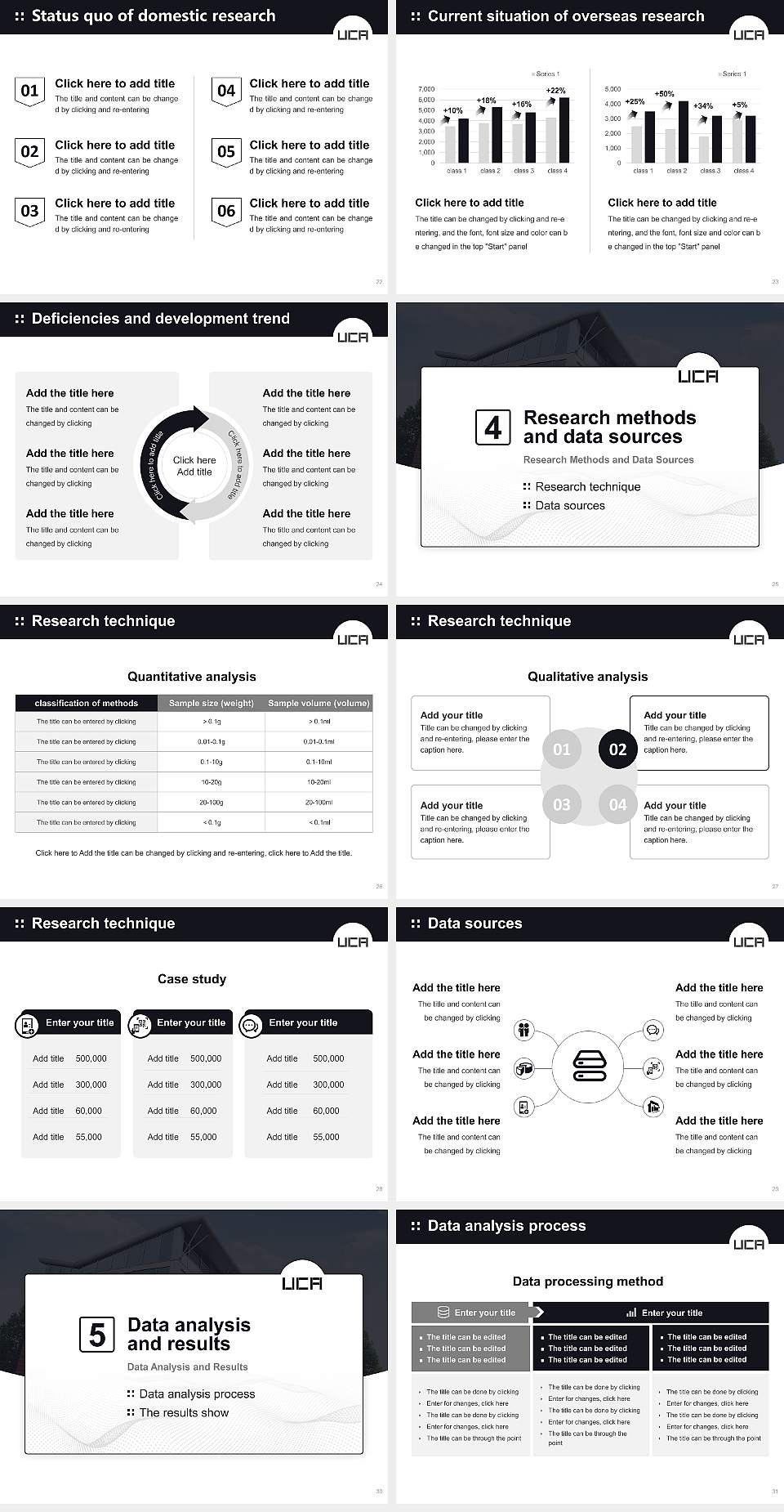 University for the Creative Arts Graduation Thesis Defense PPT Template4:3 ratio PPT effect preview image4