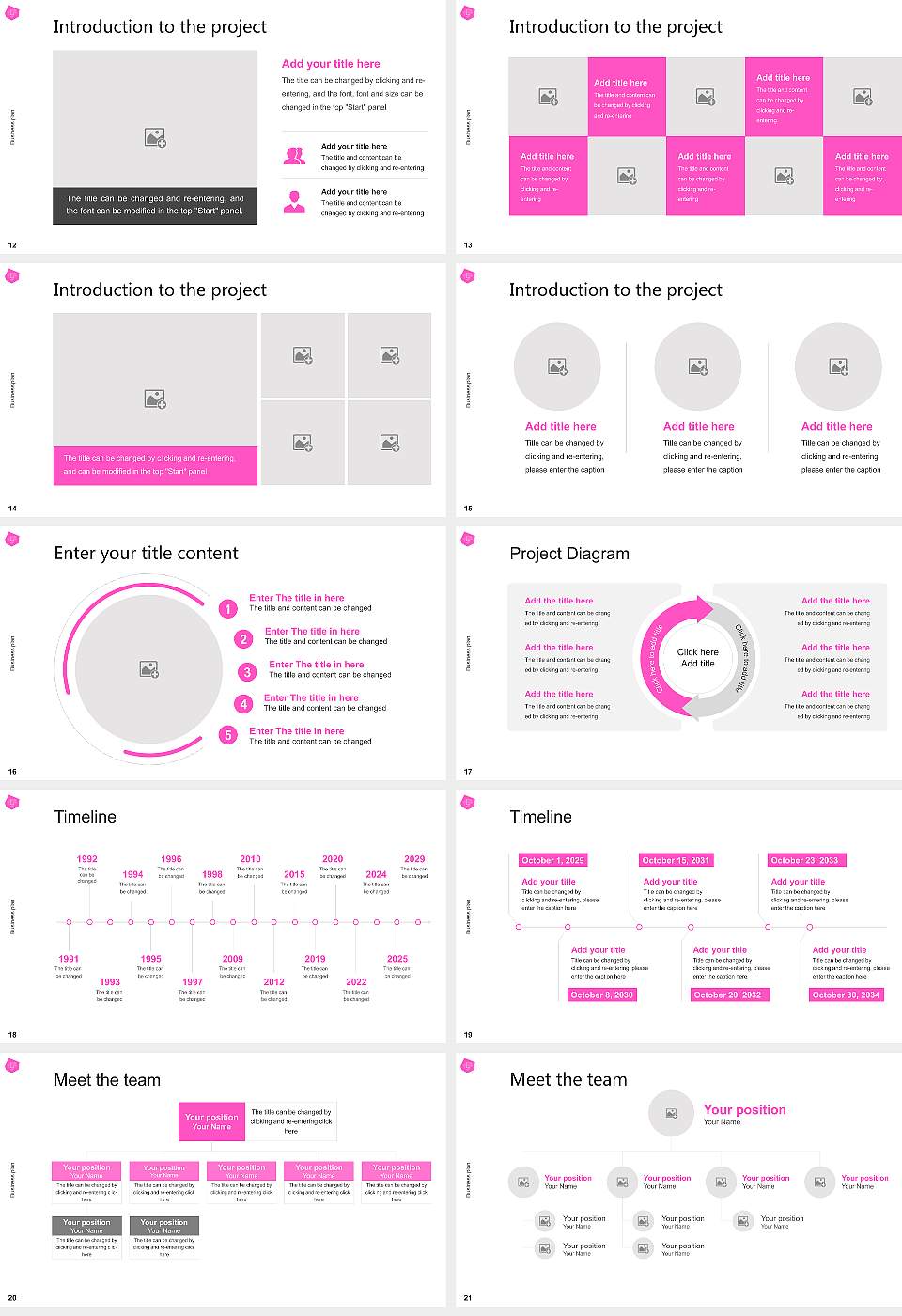 Leeds Arts University Competition/Entrepreneurship Contest PPT Template16:9 ratio PPT effect preview image3