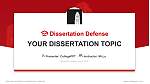 University of Leeds Graduation Thesis Defense PPT Template