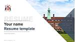 Liverpool Hope University履歴書PPTテンプレート