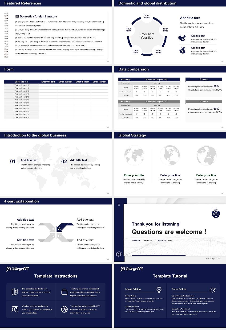 University of Hull Thesis Proposal/Graduation Defense PPT Template16:9 ratio PPT effect preview image4