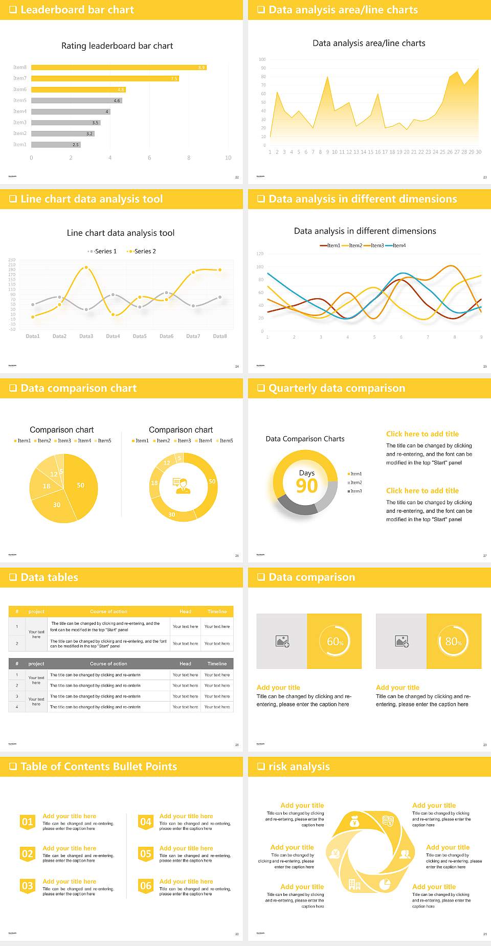 Falmouth University General Purpose PPT Template4:3 ratio PPT effect preview image4