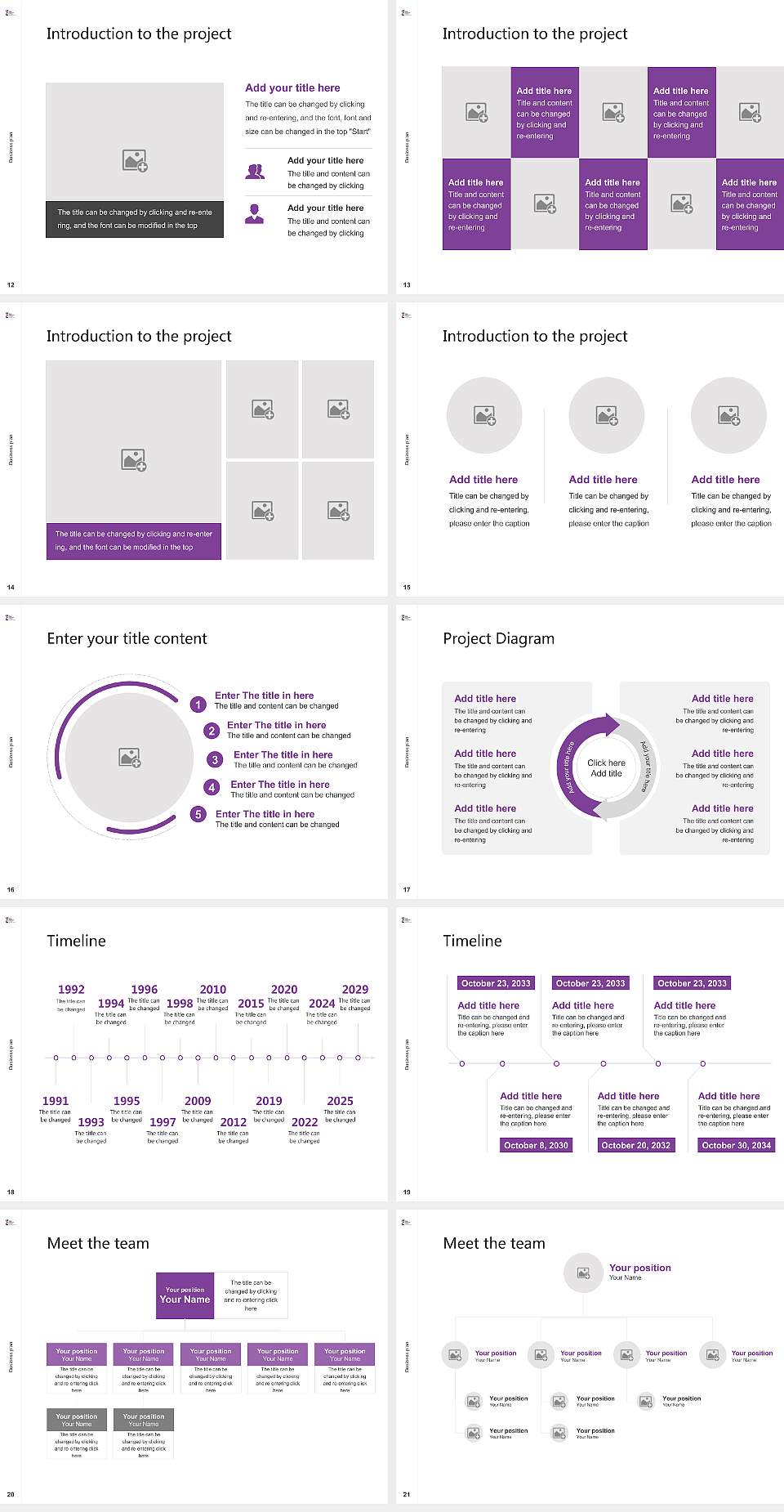 Royal Veterinary College Competition/Entrepreneurship Contest PPT Template4:3 ratio PPT effect preview image3