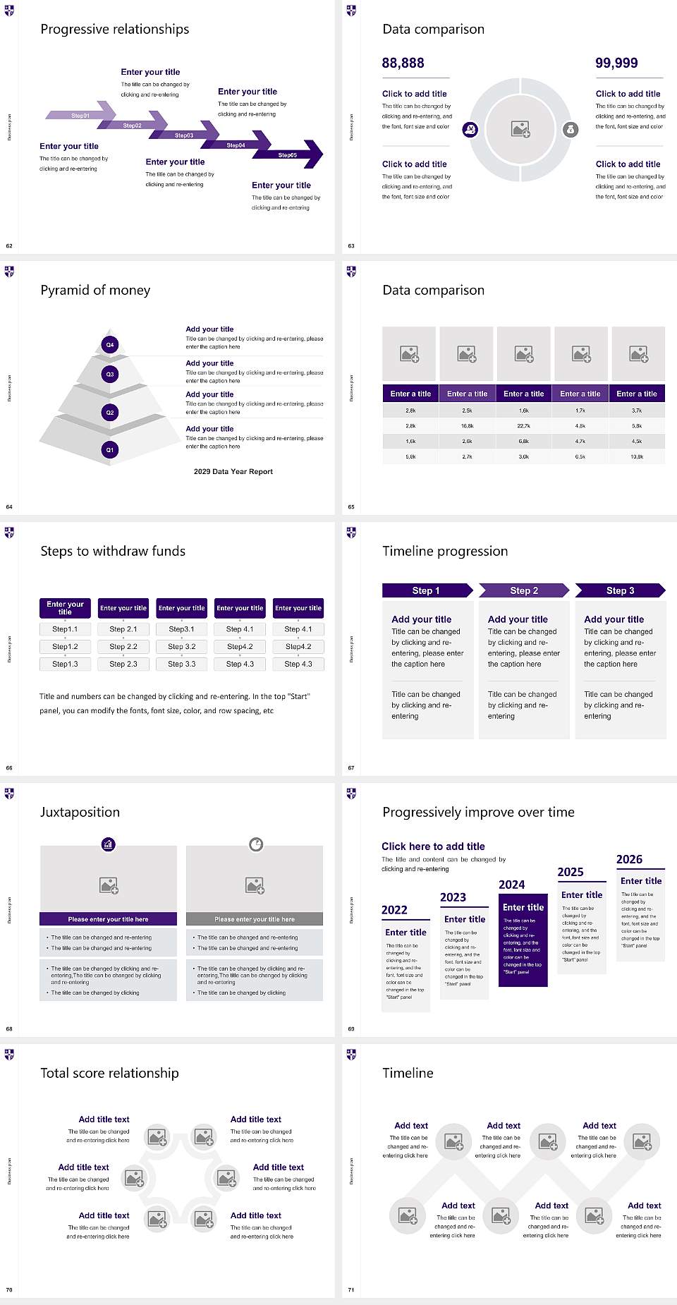 Loughborough University Competition/Entrepreneurship Contest PPT Template4:3 ratio PPT effect preview image8