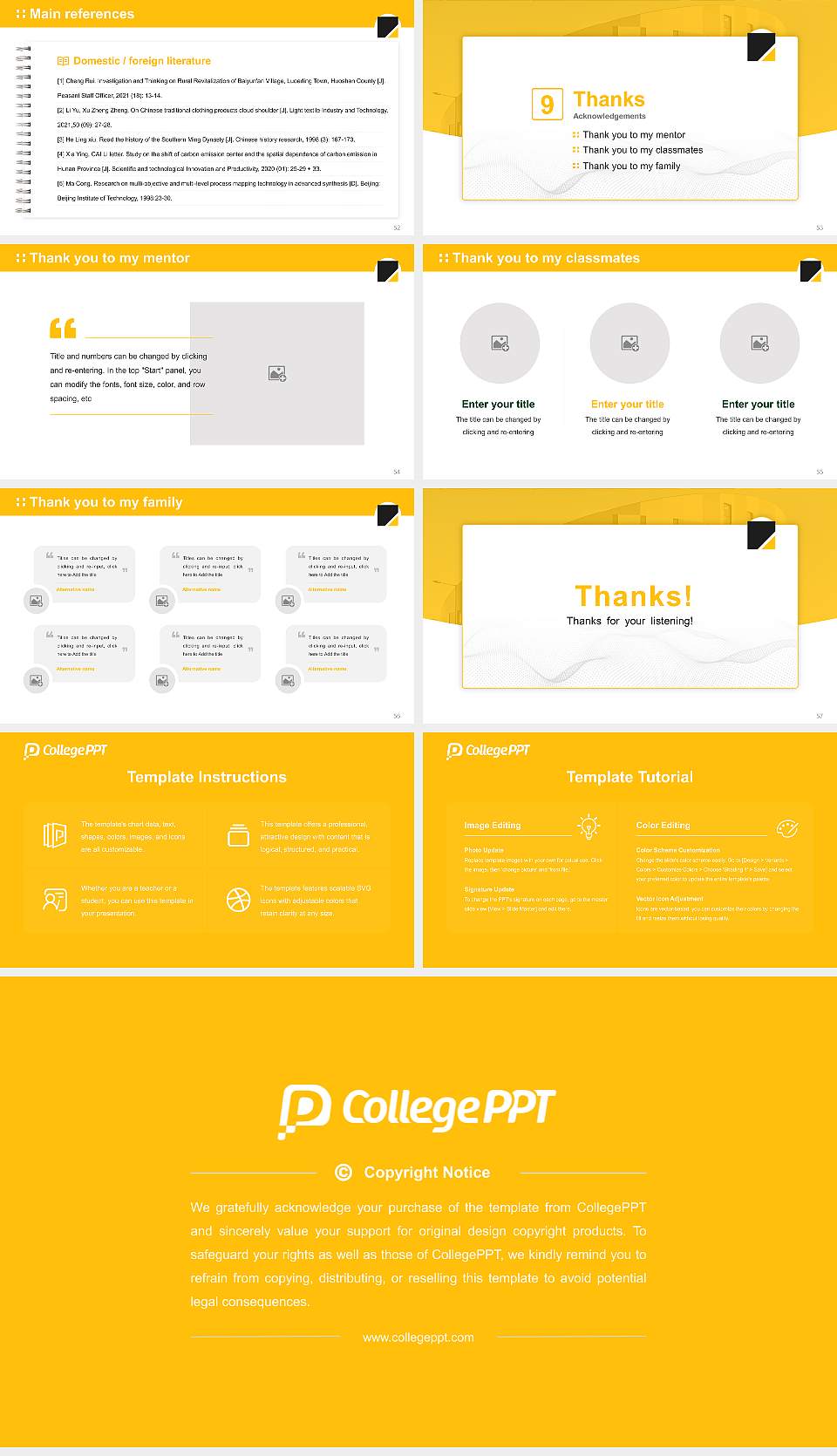 University of Suffolk Graduation Thesis Defense PPT Template16:9 ratio PPT effect preview image7
