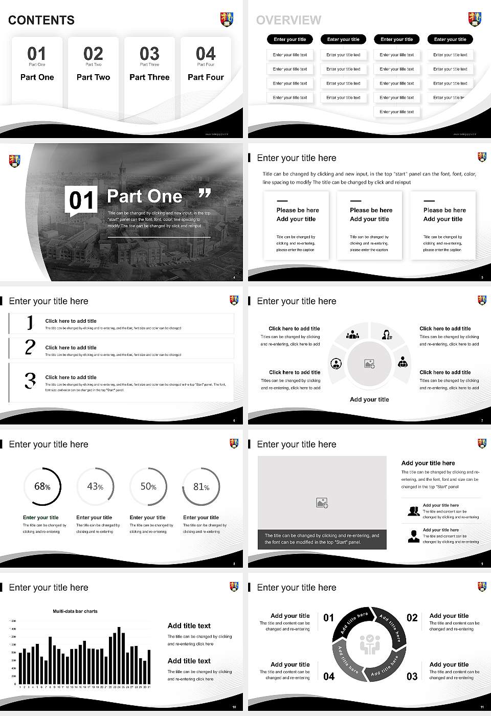 University of Birmingham Lecture Sharing and Networking Event PPT Template16:9 ratio PPT effect preview image2