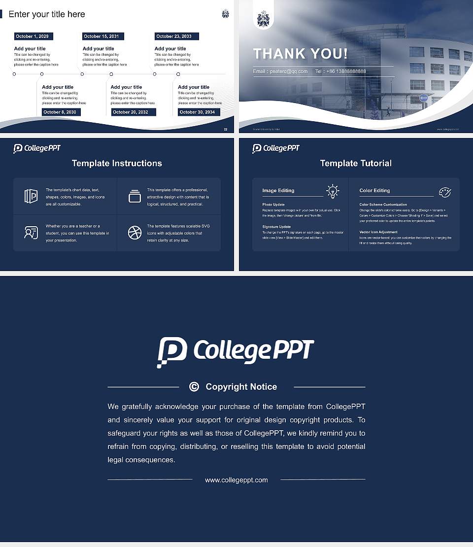 Brunel University London Lecture Sharing and Networking Event PPT Template16:9 ratio PPT effect preview image4