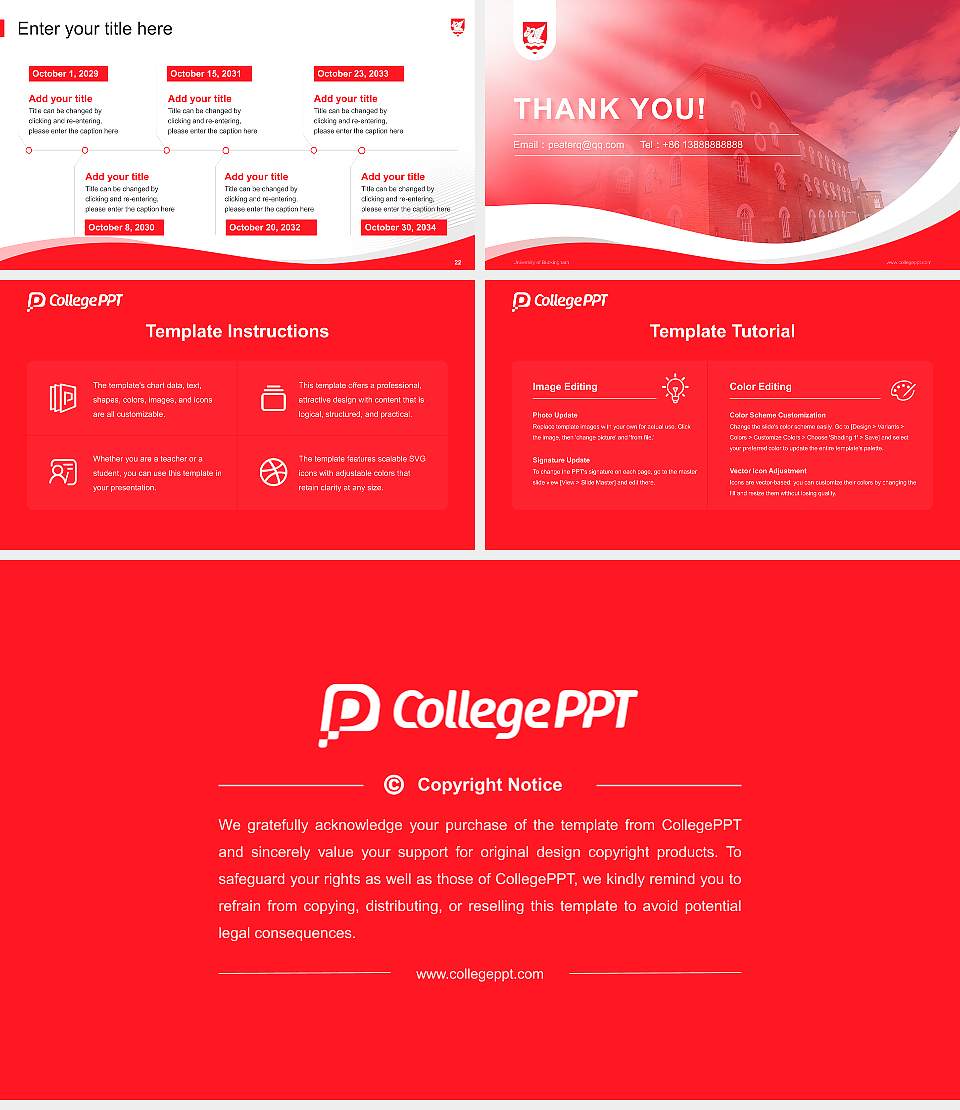 University of Buckingham Lecture Sharing and Networking Event PPT Template16:9 ratio PPT effect preview image4