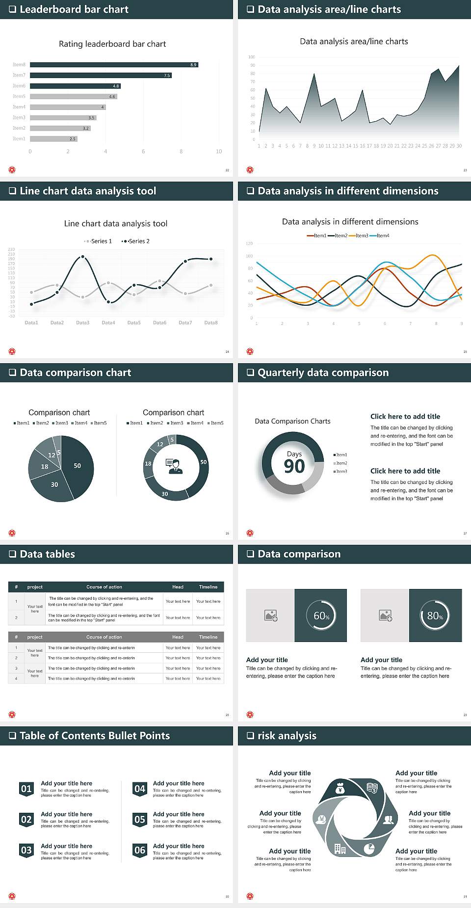Regent’s University London General Purpose PPT Template4:3 ratio PPT effect preview image4