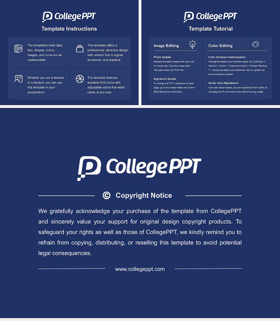 University of Aberdeen Course/Courseware Creation PPT Template4:3 ratio PPT effect preview image5