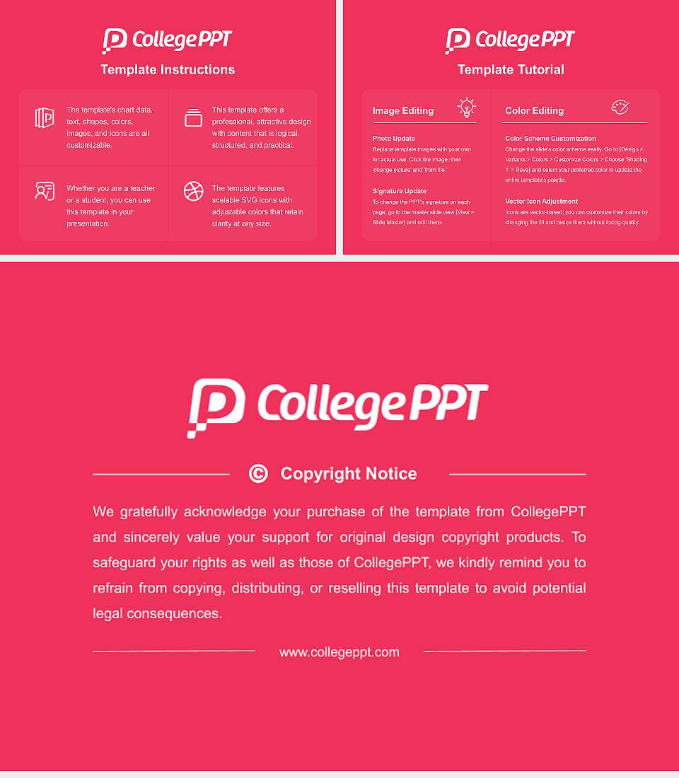 University College of Osteopathy Academic Presentation/Research Findings Report PPT Template4:3 ratio PPT effect preview image5