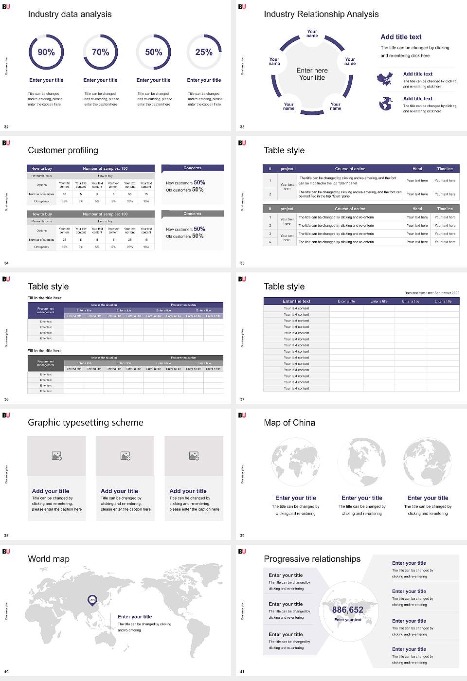 Bournemouth University Competition/Entrepreneurship Contest PPT Template16:9 ratio PPT effect preview image5