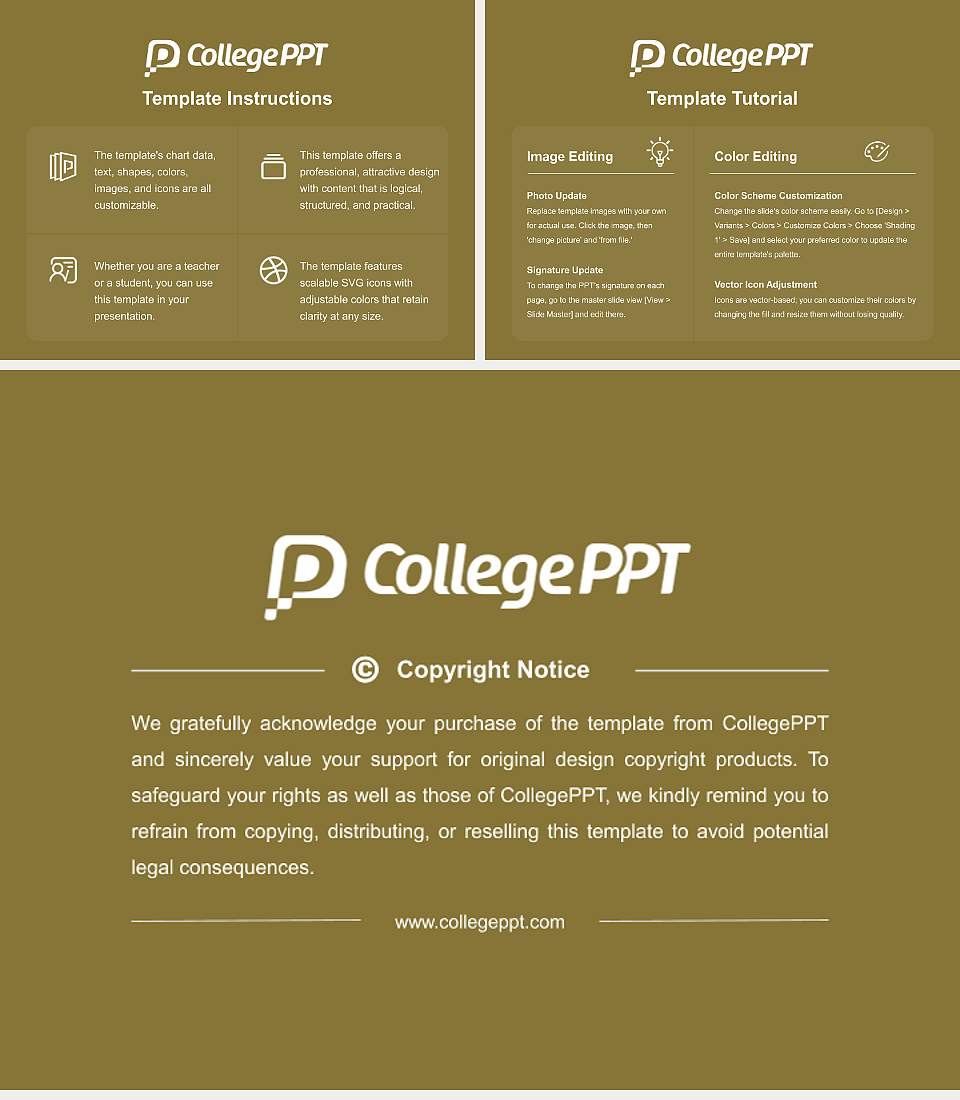 Teesside University Course/Courseware Creation PPT Template4:3 ratio PPT effect preview image5