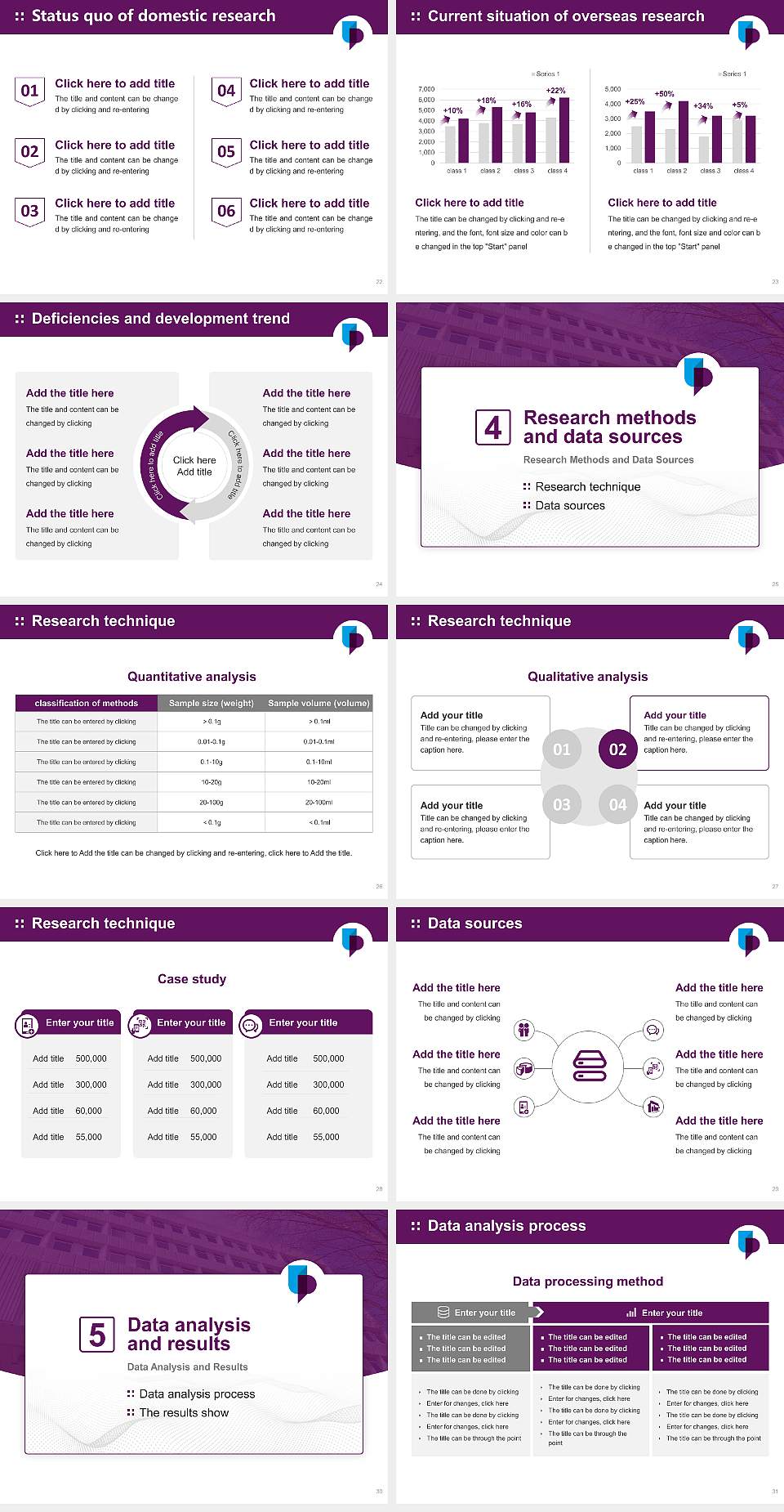 University of Portsmouth Graduation Thesis Defense PPT Template4:3 ratio PPT effect preview image4
