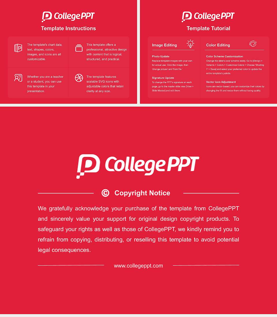 University of London Academic Presentation/Research Findings Report PPT Template4:3 ratio PPT effect preview image5