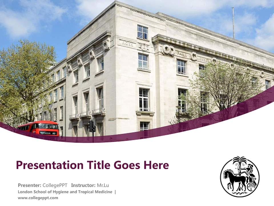 London School of Hygiene and Tropical Medicine Course/Courseware Creation PPT Template4:3 ratio PPT effect preview image5