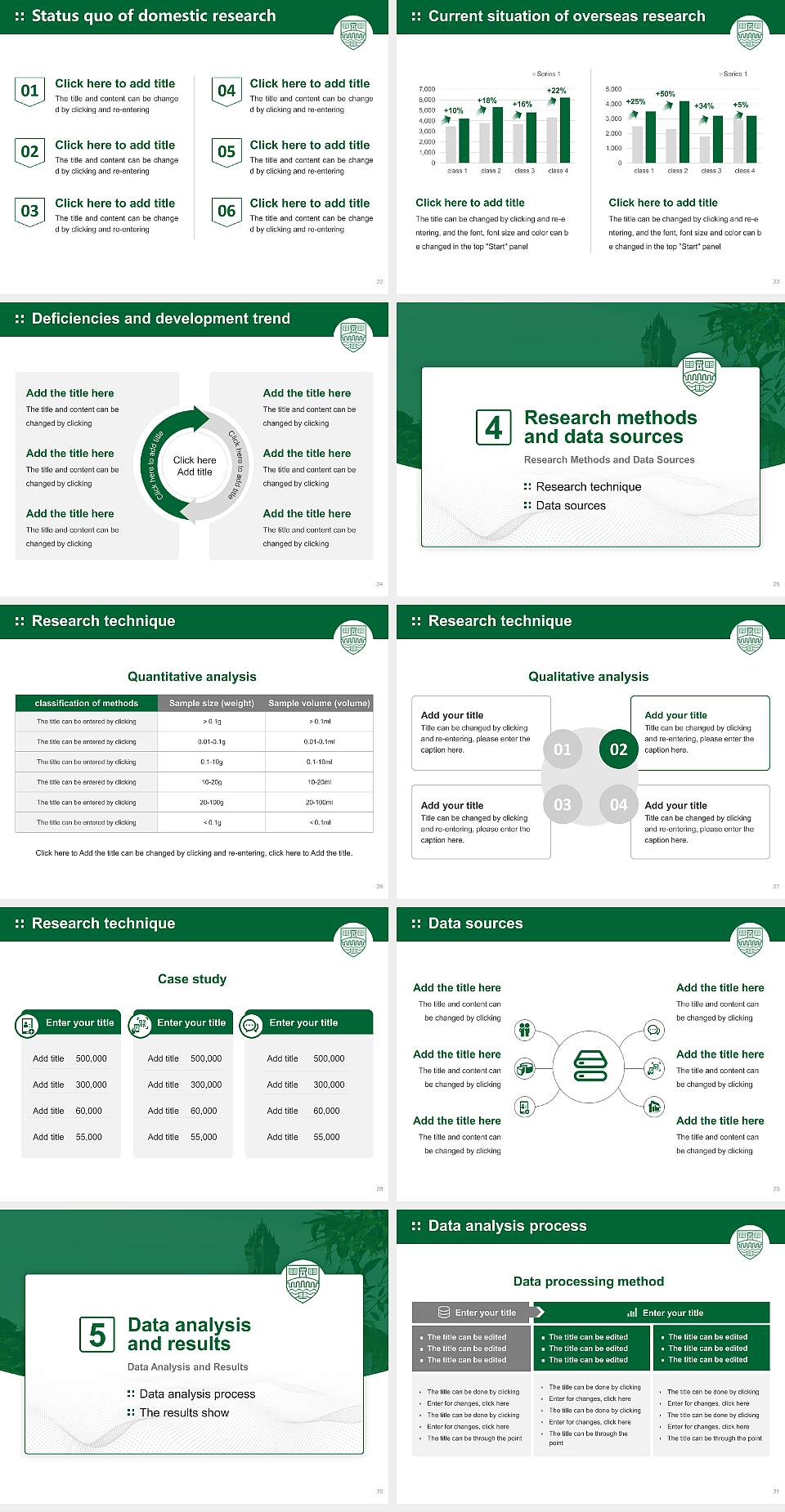 University of Stirling Graduation Thesis Defense PPT Template4:3 ratio PPT effect preview image4