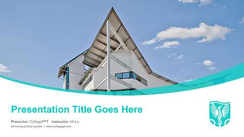 University of East London Course/Courseware Creation PPT Template