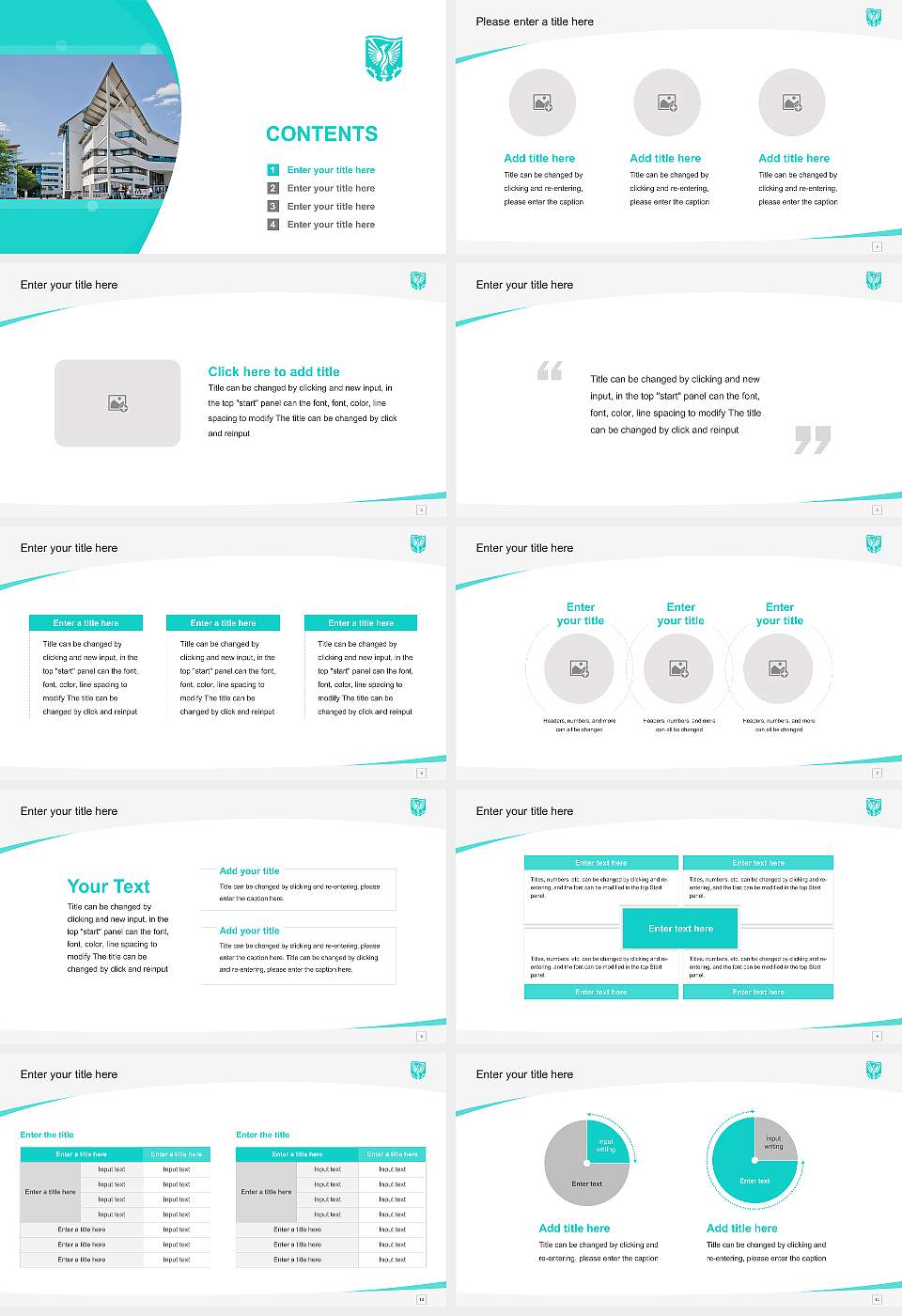 University of East London Course/Courseware Creation PPT Template16:9 ratio PPT effect preview image2