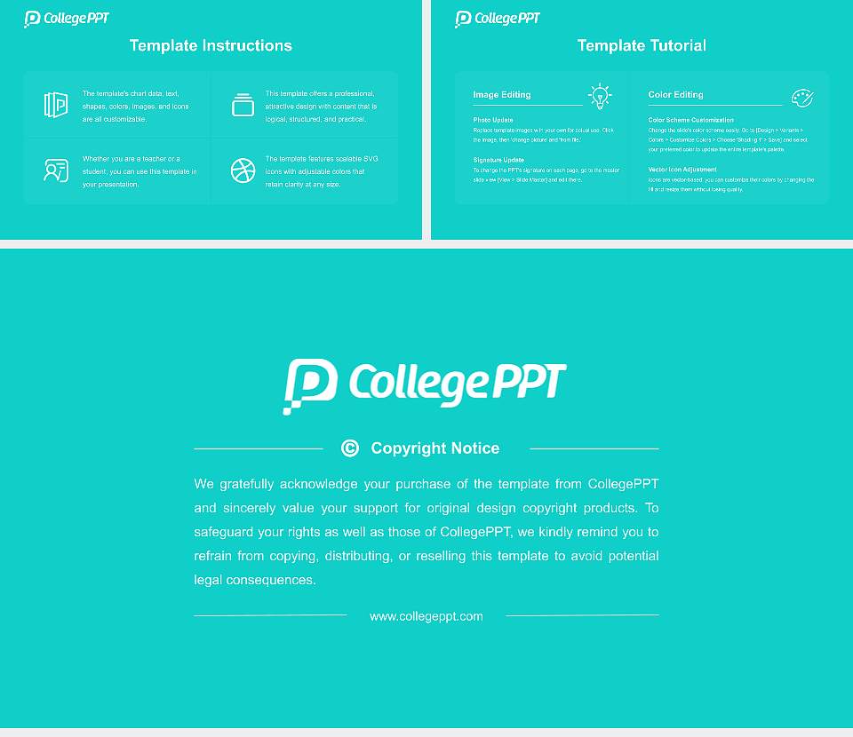 University of East London Course/Courseware Creation PPT Template16:9 ratio PPT effect preview image5