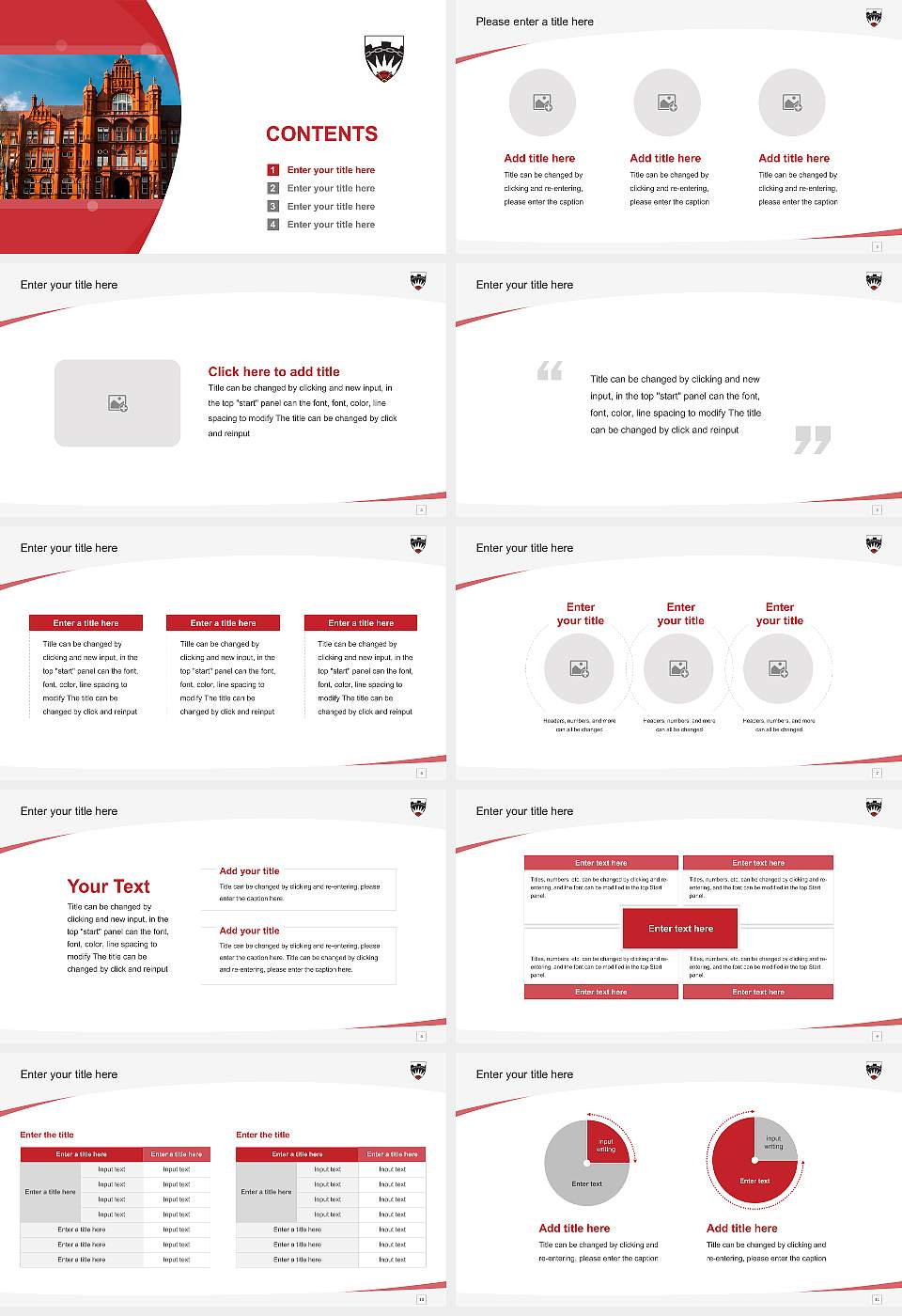 University of Salford Course/Courseware Creation PPT Template16:9 ratio PPT effect preview image2